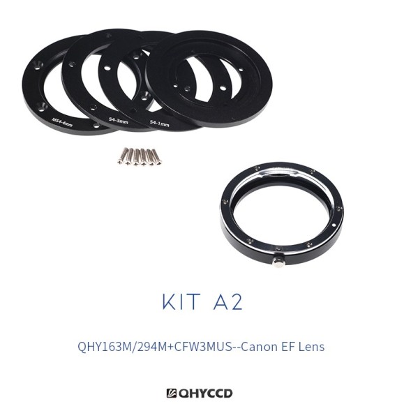 QHY Combo A2 Adapter Kit for QHY 294M / QHY 163M cameras