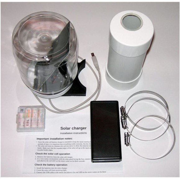 Solar Kit with SQM-LU-DLDL photometer meter Unihedron