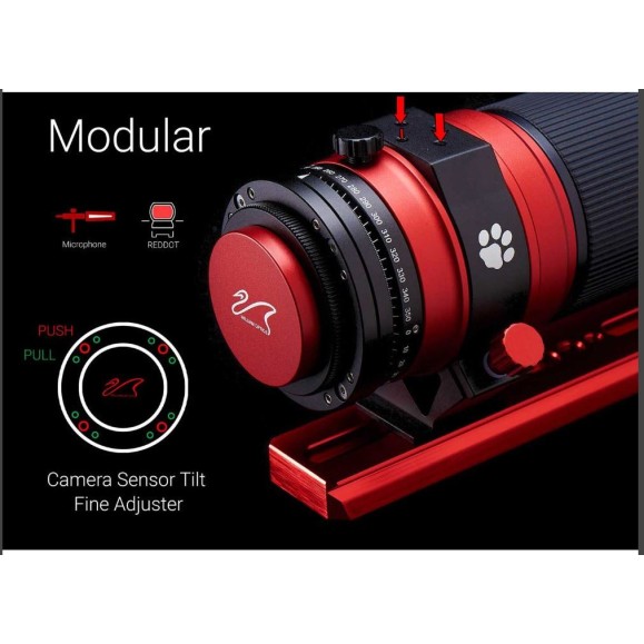 William Optics RedCat 51 Flatfield APO 51/250 mm RedCat 51 Flatfield APO 51/250 mm William Optics Telescope