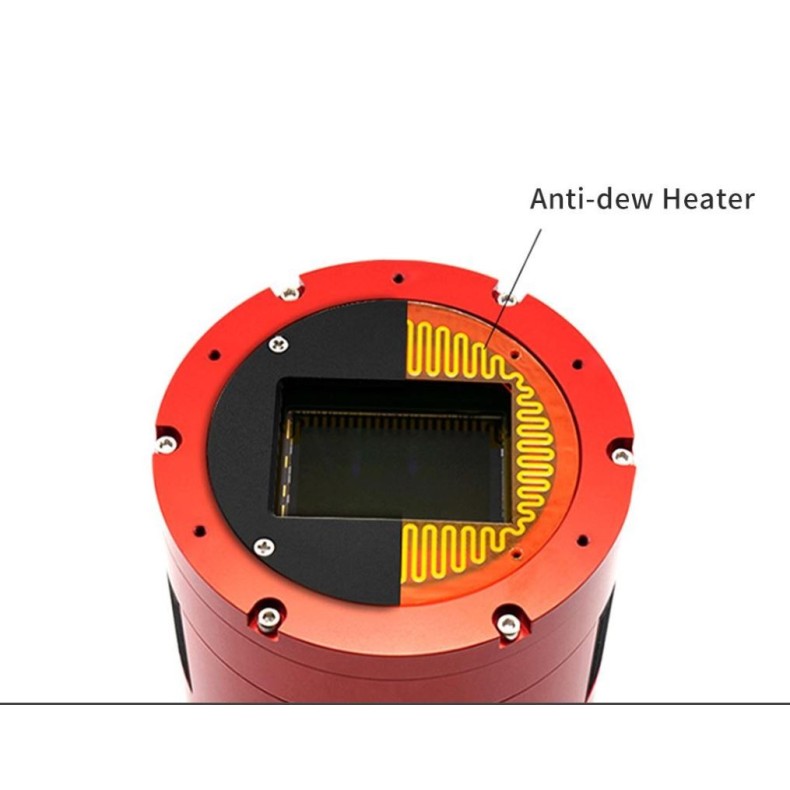 Monochromatic refrigerated camera ZWO... Monochromatic refrigerated camera ZWO...