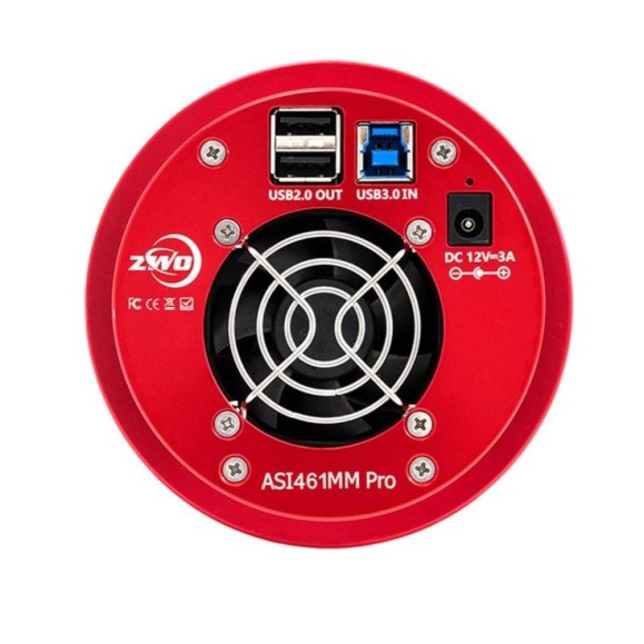 Monochromatic refrigerated camera ZWO ASI461MM-P