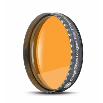 Orange filter 570 nm 2"