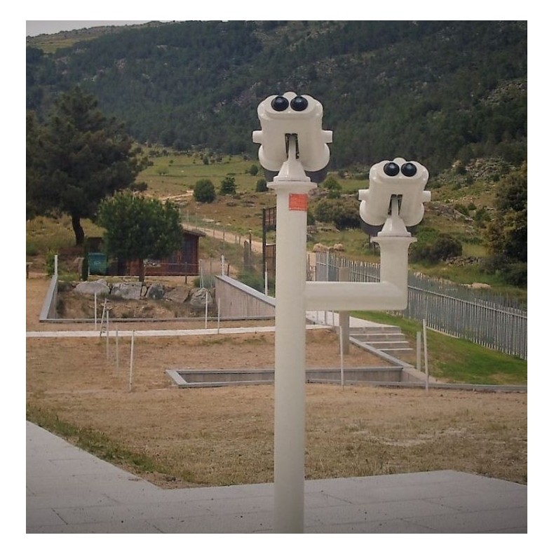 Coinless spotting scope OPAKUA V3D... Coinless spotting scope OPAKUA V3D...