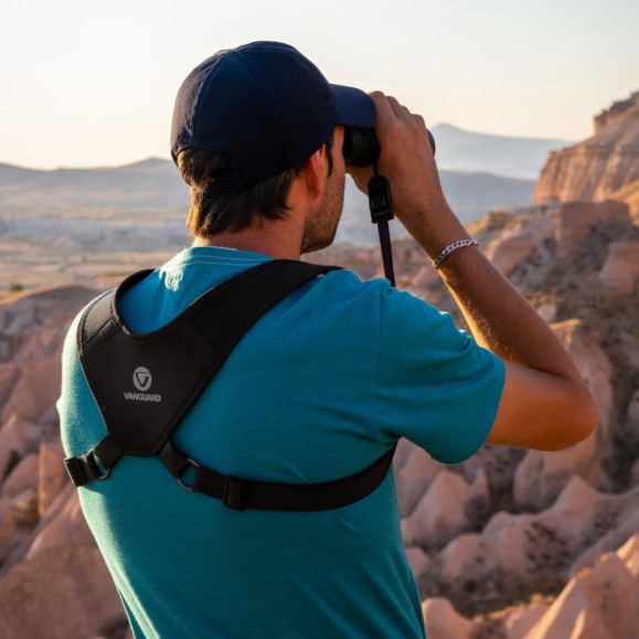 Binoculars harness PRO VANGUARD VEO OPTIC GUARD H DLX BK