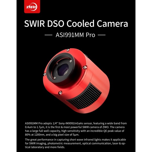 ZWO ASI991MM Pro Monochrome Camera