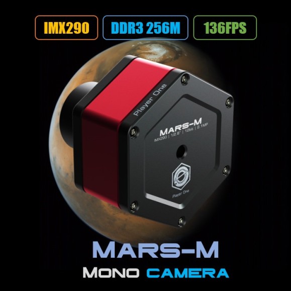 Player One Mars-M USB 3.0 (IMX290) Mono Camera