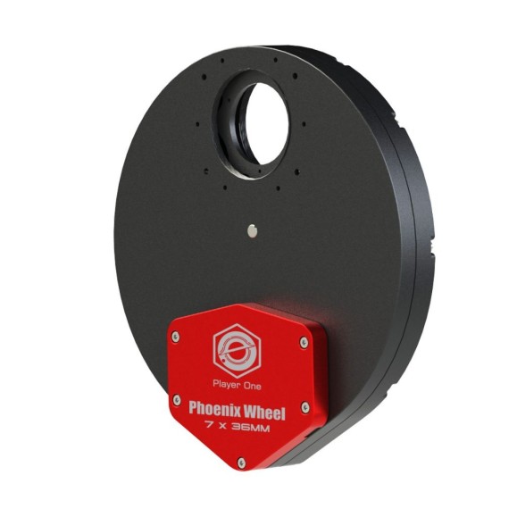 Player One 7x36mm 7 position filter holder wheel for 36" unmounted filters