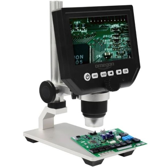 Stereo Microscope Omegon Digistar 1x-600x, LCD 4.3''