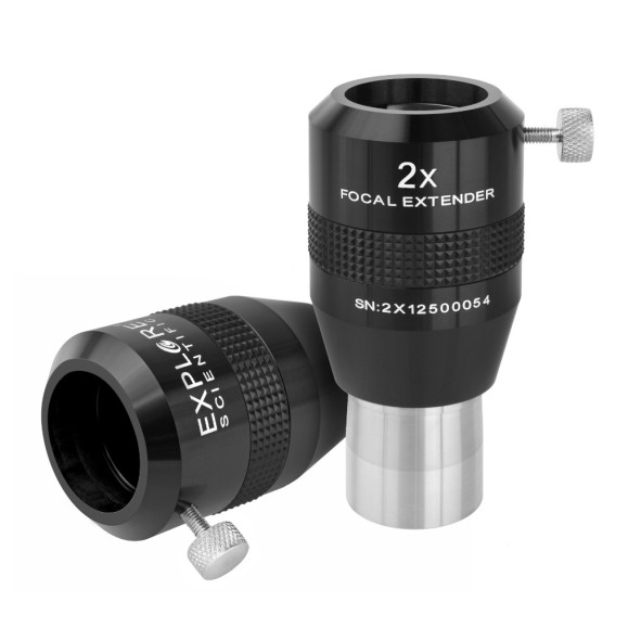 Focal extender Explore Scientific 2x 50.8mm/2" 2x 50.8mm/2"