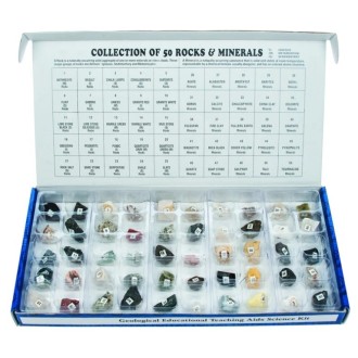 Collection of 50 minerals...