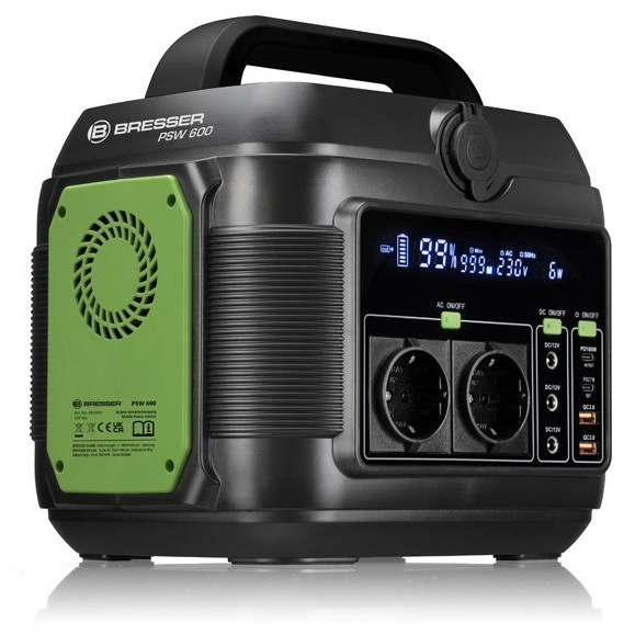 BRESSER 600W portable power supply unit