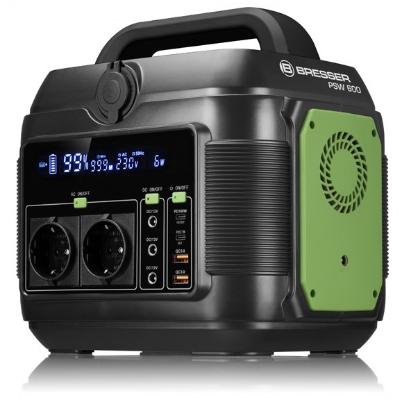 BRESSER 600W portable power supply unit