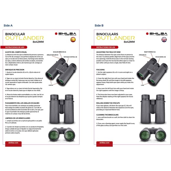 Shilba Outlander 8x42 Binoculars