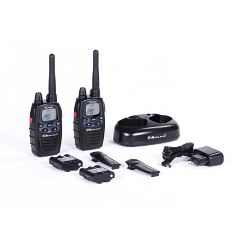 Midland G7E PRO Radio PMR446 Pair Midland G7E PRO Radio PMR446 Pair