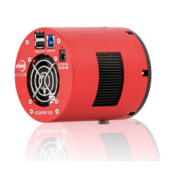 Refrigerated chamber ZWO ASI2600MC-P DUO with integrated guidance sensor