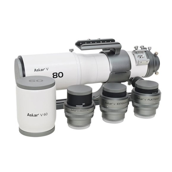 Modular apochromatic telescope Askar V 60mm and 80mm