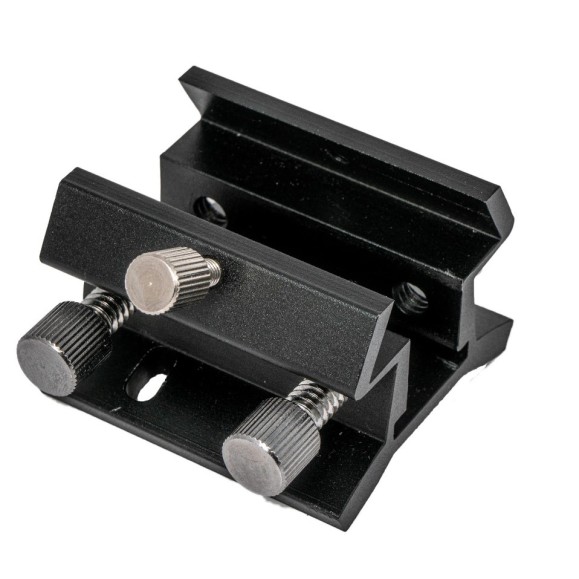 EXPLORE SCIENTIFIC Hybrid finder shoe for tube mounting, black