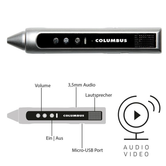 Discovery pen audio/video Columbus