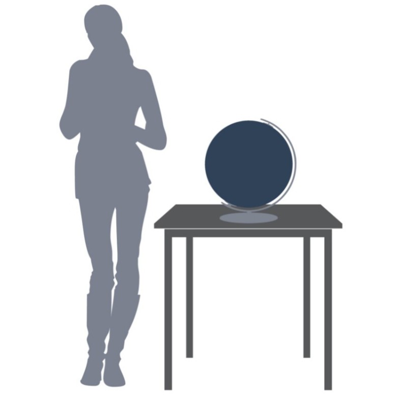 Planetary globe Columbus Moon of... Planetary globe Columbus Moon of...