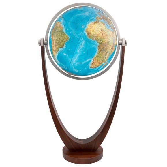 Columbus Duo 51cm English globe on foot