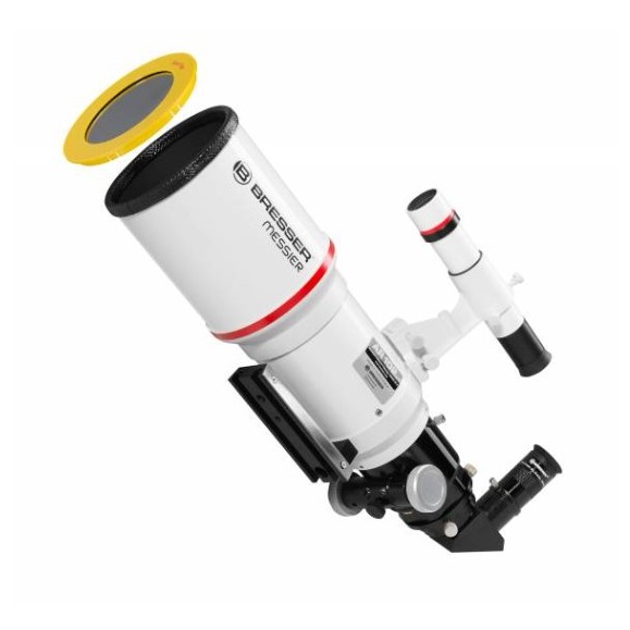 High-quality achromatic lens BRESSER Messier AR-102xs/460 Hexafoc elescope (OTA only) with solar filter