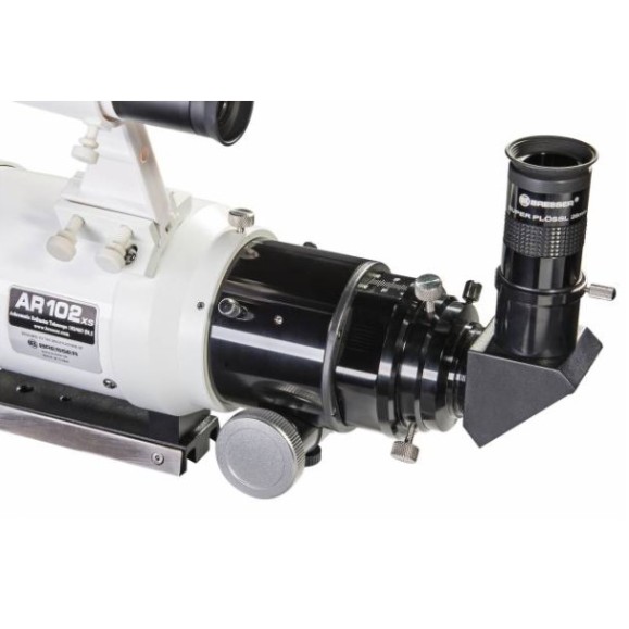 High-quality achromatic lens BRESSER Messier AR-102xs/460 Hexafoc elescope (OTA only) with solar filter