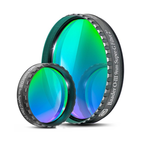 Baader O-III 2" Super-G (9 nm) filter - optimized for CMOS