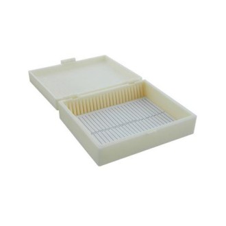 Box for storing 25 preparations