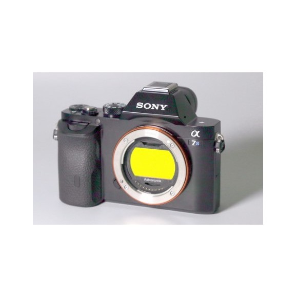 H-alpha 12nm CCD MaxFR Filter Sony alpha 7 Clip