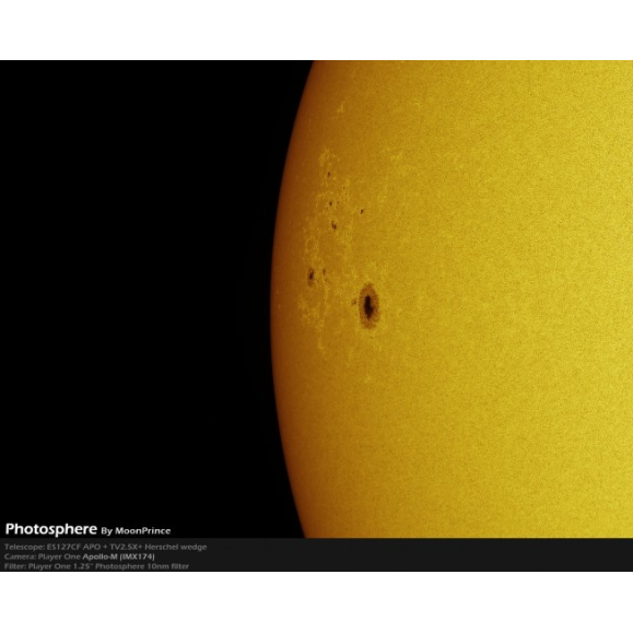 Player One Apollo-C USB 3.0 Camera (IMX174) Color