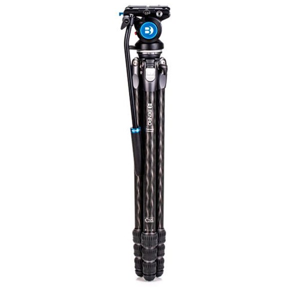 Benro Tortoise 24CLV Carbon Tripod Kit + S4Pro