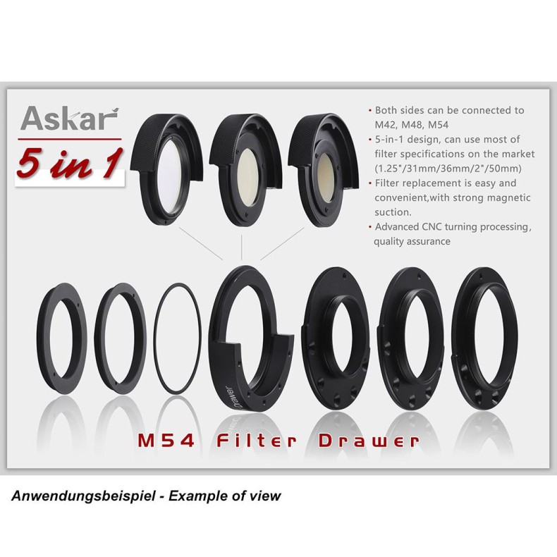 Multifunctional filter drawer Askar -... Multifunctional filter drawer Askar -...