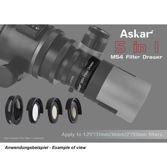 Multifunctional filter drawer Askar - Set of 10 pcs