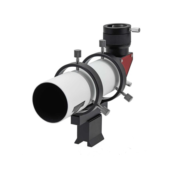 Angled finder and viewfinder guide TS-Optics 50 mm with 90° view - 1.25" and T2 connection