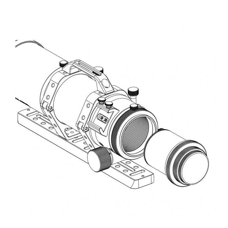 Flattener reducer ZWO 0,75x FOR FF65 Flattener reducer ZWO 0,75x FOR FF65
