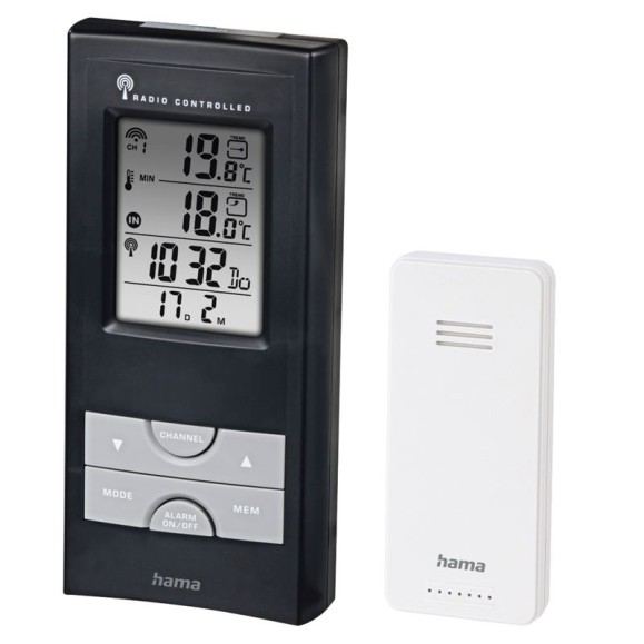 Weather Station HAMA EWS-165 Black