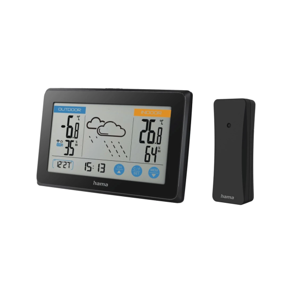 Weather Station HAMA Touch Black