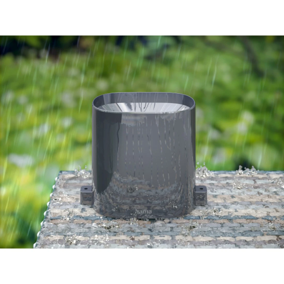 Weather Station HAMA Rainy Black
