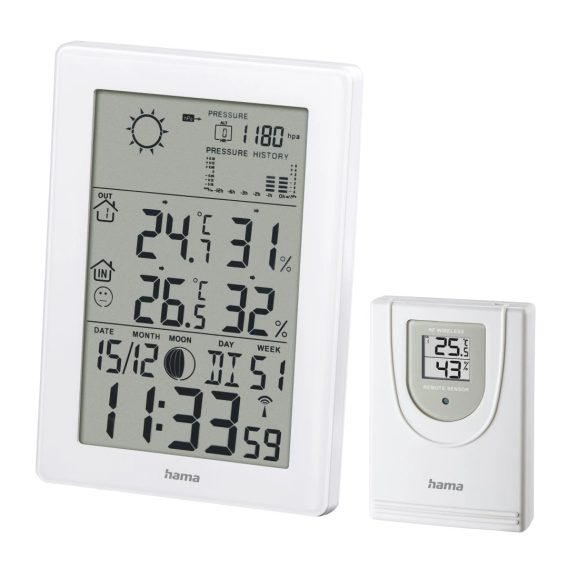 Weather Station HAMA EWS-3200 White