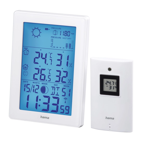 Weather Station HAMA EWS-3200 White