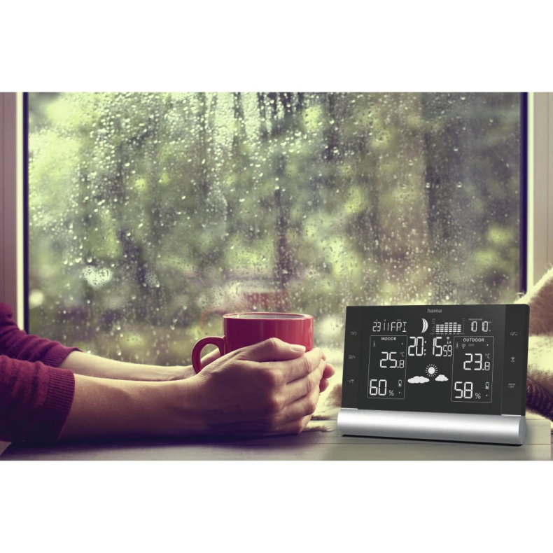 Weather Station HAMA Black Line Plus... Weather Station HAMA Black Line Plus...