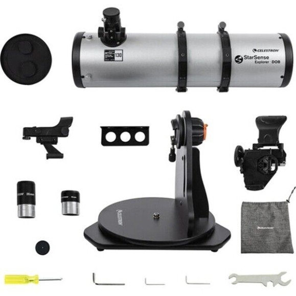 Dobsonian table-top telescope Celestron StarSense Explorer 130/650