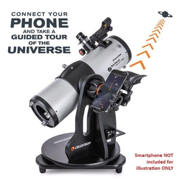 Dobsonian table-top telescope Celestron StarSense Explorer 114/450