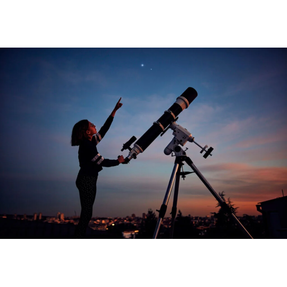 SkyWatcher ED Black Diamond ED80 PRO HEQ5 GOTO SkyWatcher Refractor Telescope Pack with customized introductory course