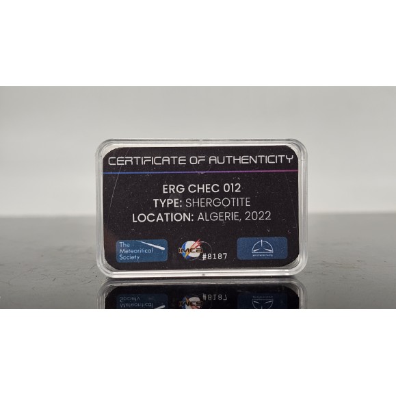 Mars Meteorite Erg Chech 012