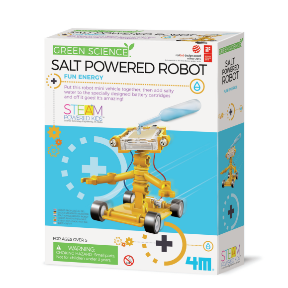 Salt-Powered Robot 4M