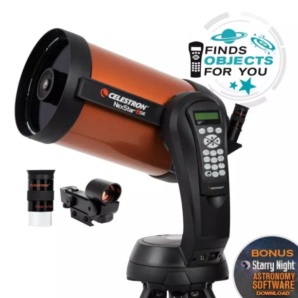 Telescope Pack Celestron NexStar 8 SE 11069 with customized introductory course
