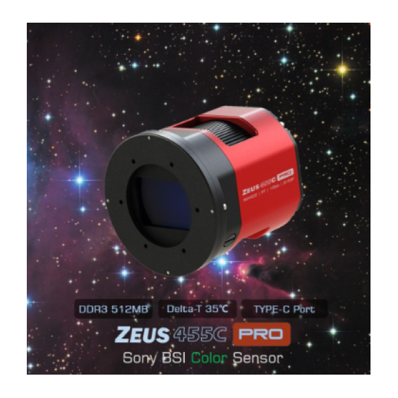 Player One Zeus 455C Pro (IMX455) Full frame Color planetary camera