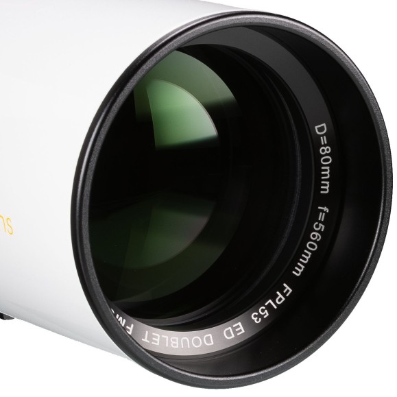 LUNT LS80MT/B1800R&P Allround APO telescope for sun and starry sky