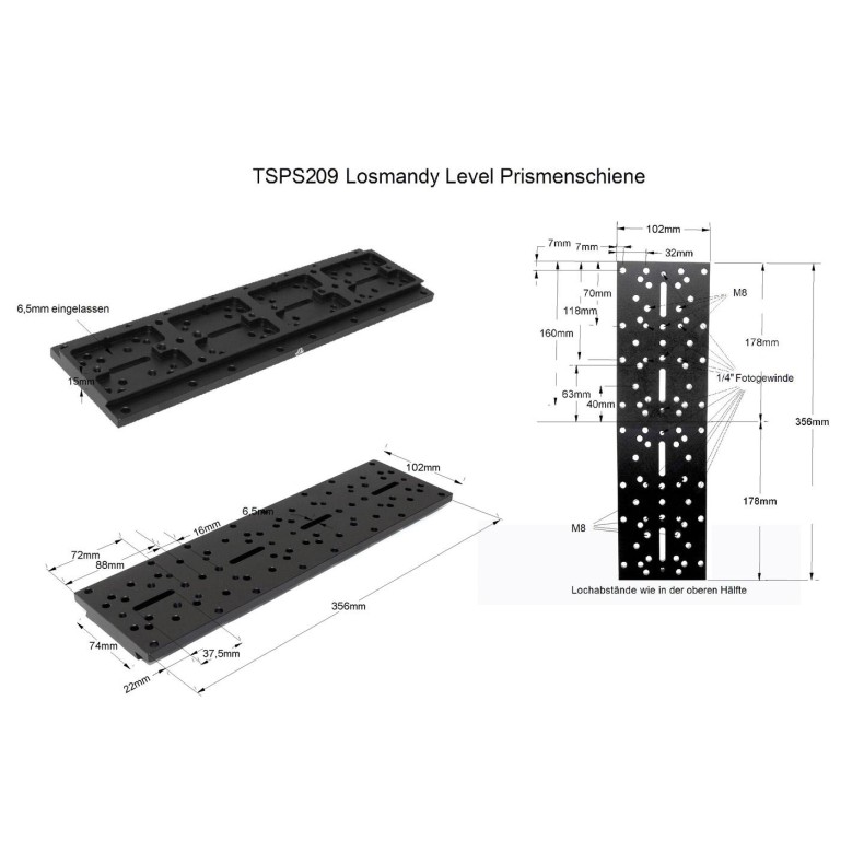 Universal dovetail TS-Optics type...